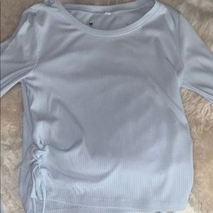 Light blue long sleeve shirt